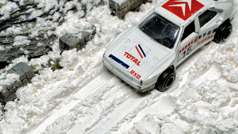 Tried to replicate snow as winter is coming.